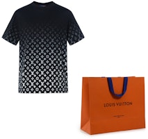 路易威登漸層印花標誌黑色圓領T恤 1A89Z0 Shop 路易威登漸層印花標誌黑色圓領T恤 1A89Z0