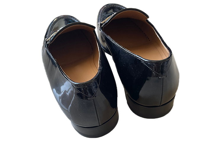 Shop Louis Vuitton Logo Horsebit Loafers 'Black' 1A5DM3