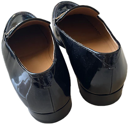 Louis Vuitton Logo Horsebit Loafers 'Black' 1A5DM3 Shop Louis Vuitton Logo Horsebit Loafers 'Black' 1A5DM3