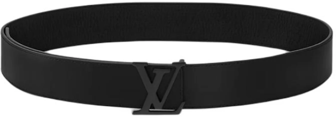 路易威登男士黑色皮带4CM宽LOGO腰带 M4487U Lookbook 路易威登男士黑色皮带4CM宽LOGO腰带 M4487U