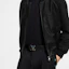 Shop 루이비통 로고 가죽 벨트 메탈 장식 블랙 4CM. M8933