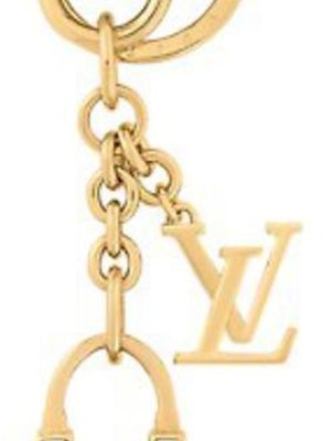 LOUIS VUITTON Logo Metal Keychain Unisex Couple Design Gold. M01799 Shop LOUIS VUITTON Logo Metal Keychain Unisex Couple Design Gold. M01799