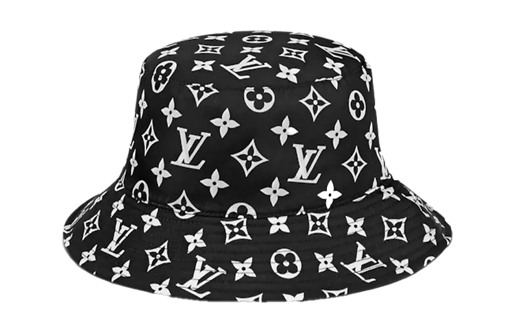 Order Sombrero tipo bucket unisex LOUIS VUITTON con estampado de logo casual. M76724