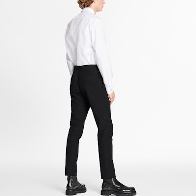 Pantalones Negros Casual LOUIS VUITTON Logo Estampado Cintura Media Corte Relaxado 1A8HI9 Shop Pantalones Negros Casual LOUIS VUITTON Logo Estampado Cintura Media Corte Relaxado 1A8HI9