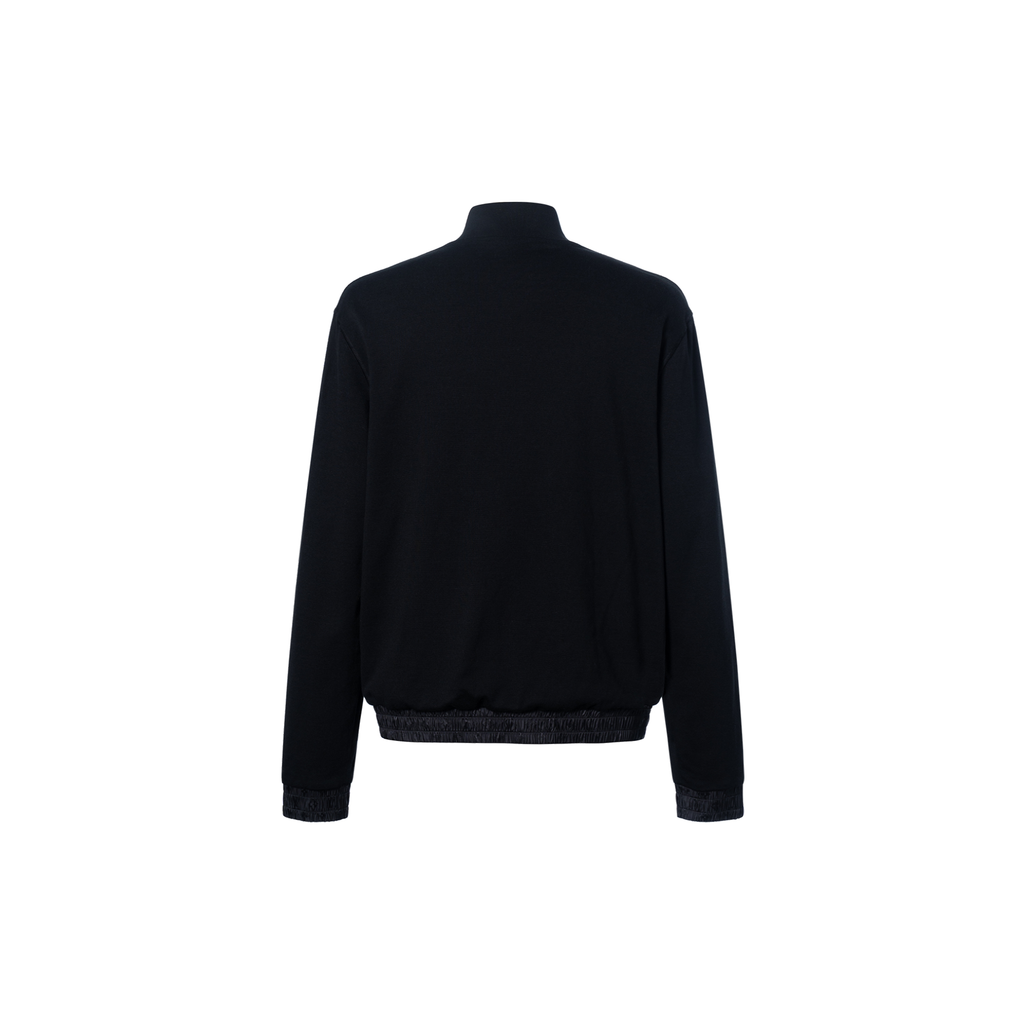 Lookbook 路易威登Logo印花可翻轉拉鍊外套黑色外套 1AAT6Q