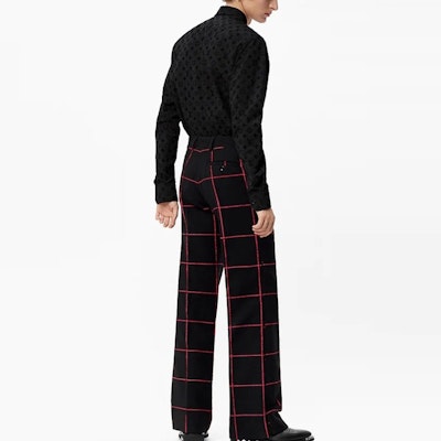 LOUIS VUITTON Logo Printed Long Sleeve Shirt Black 1A979D Details for LOUIS VUITTON Logo Printed Long Sleeve Shirt Black 1A979D