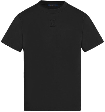 louis-vuitton-logo-solid-color-short-sleeve-t-shirt-black-1-a96-wn