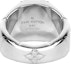 Lookbook Anillo de Hombre Louis Vuitton Logo Grabado en Metal Plateado. M62488