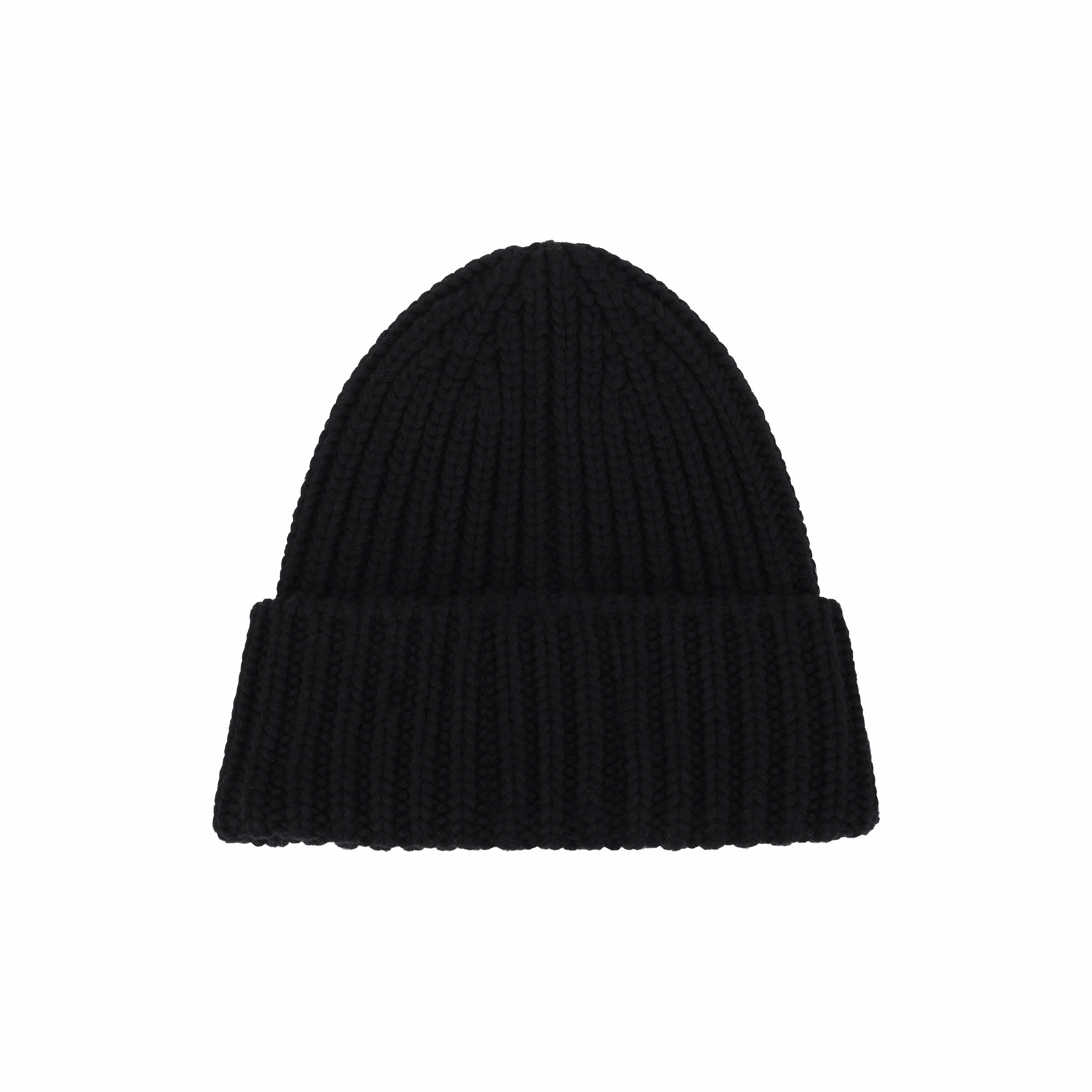 Lookbook 루이비통 로고 울 니트 비니 블랙 남성용. M77277