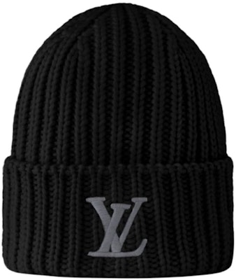 LOUIS VUITTON Logo Wool Knit Beanie Putih/Hitam Topi 110532792 Shop LOUIS VUITTON Logo Wool Knit Beanie Putih/Hitam Topi 110532792