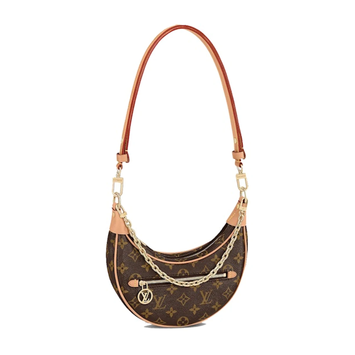 Louis Vuitton Loop Handbag Monogram Brown
