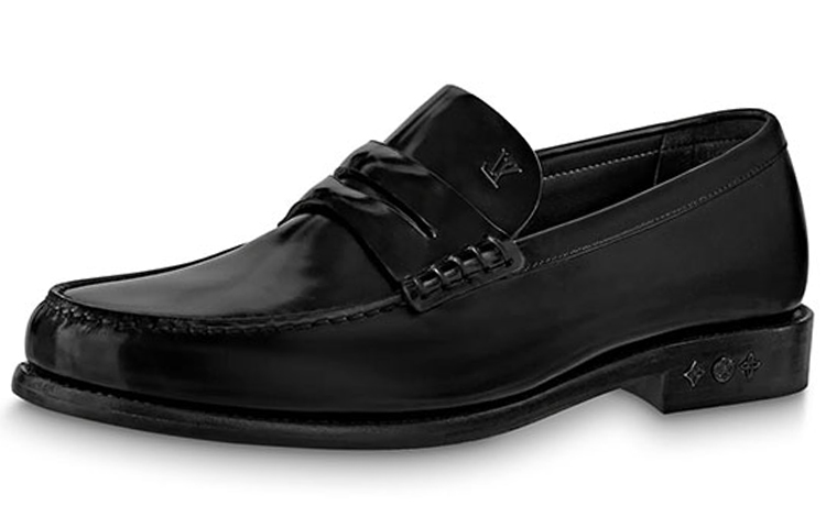 Louis Vuitton Louis Loafers 'Patent Black' 1AAMWL