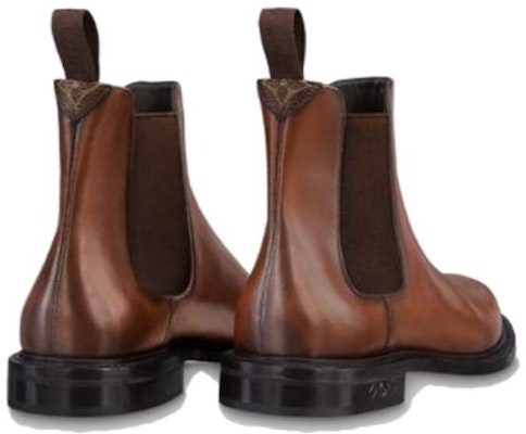 Louis Vuitton Louis Vittuon Chelsea Boot 'Brown Fashion Slip-On' 1AANX6 Lookbook Louis Vuitton Louis Vittuon Chelsea Boot 'Brown Fashion Slip-On' 1AANX6