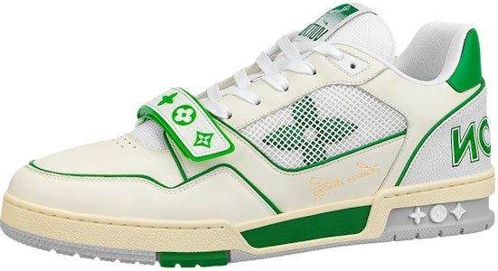 路易威登路易威登运动鞋‘白绿’ 1A98UY Buy 路易威登路易威登运动鞋‘白绿’ 1A98UY