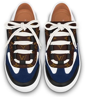 路易威登Lous运动鞋'蓝黑棕色印花' 1ABIIU Shop 路易威登Lous运动鞋'蓝黑棕色印花' 1ABIIU