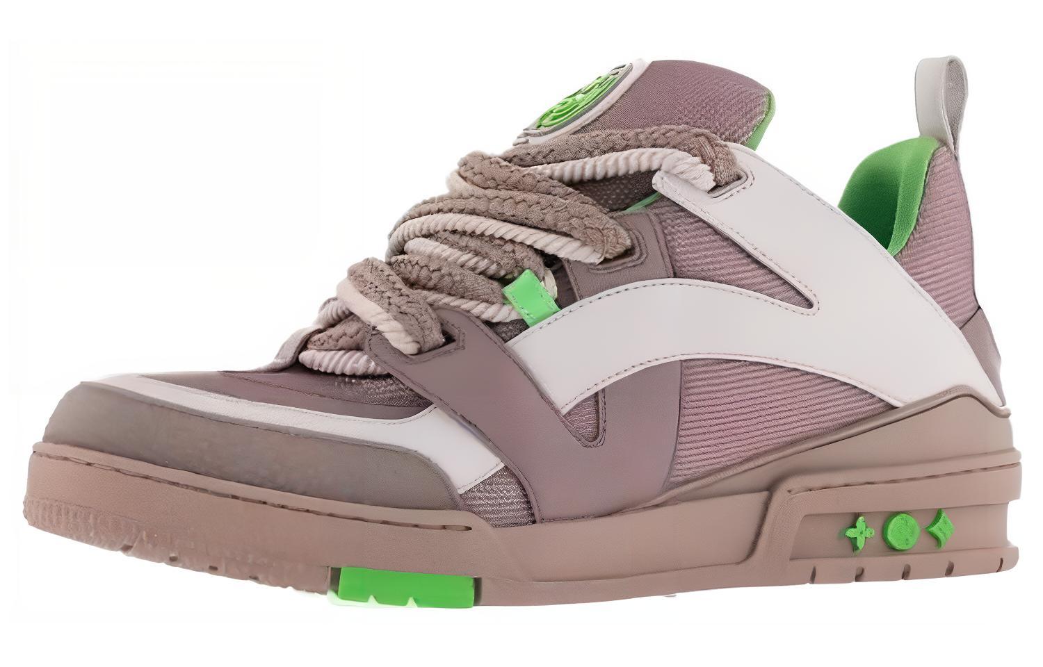 Louis Vuitton Low-Top Lace-Up 'Beige Pink' 9PGC54