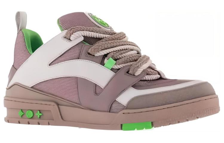 Order Louis Vuitton Kasut Rendah Bertali 'Beige Pink' 9PGC54