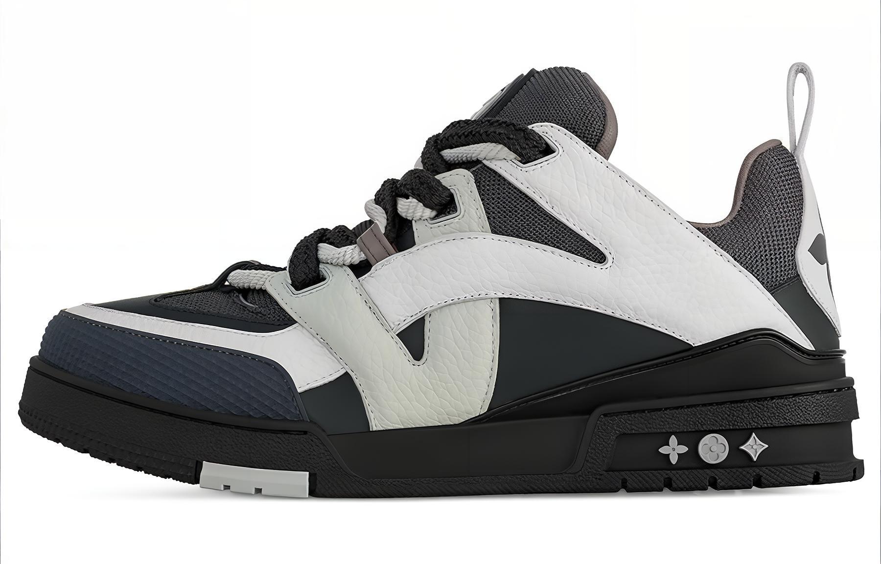 Louis Vuitton Low-Top Lace-Up 'Brown White' 9PGCO5