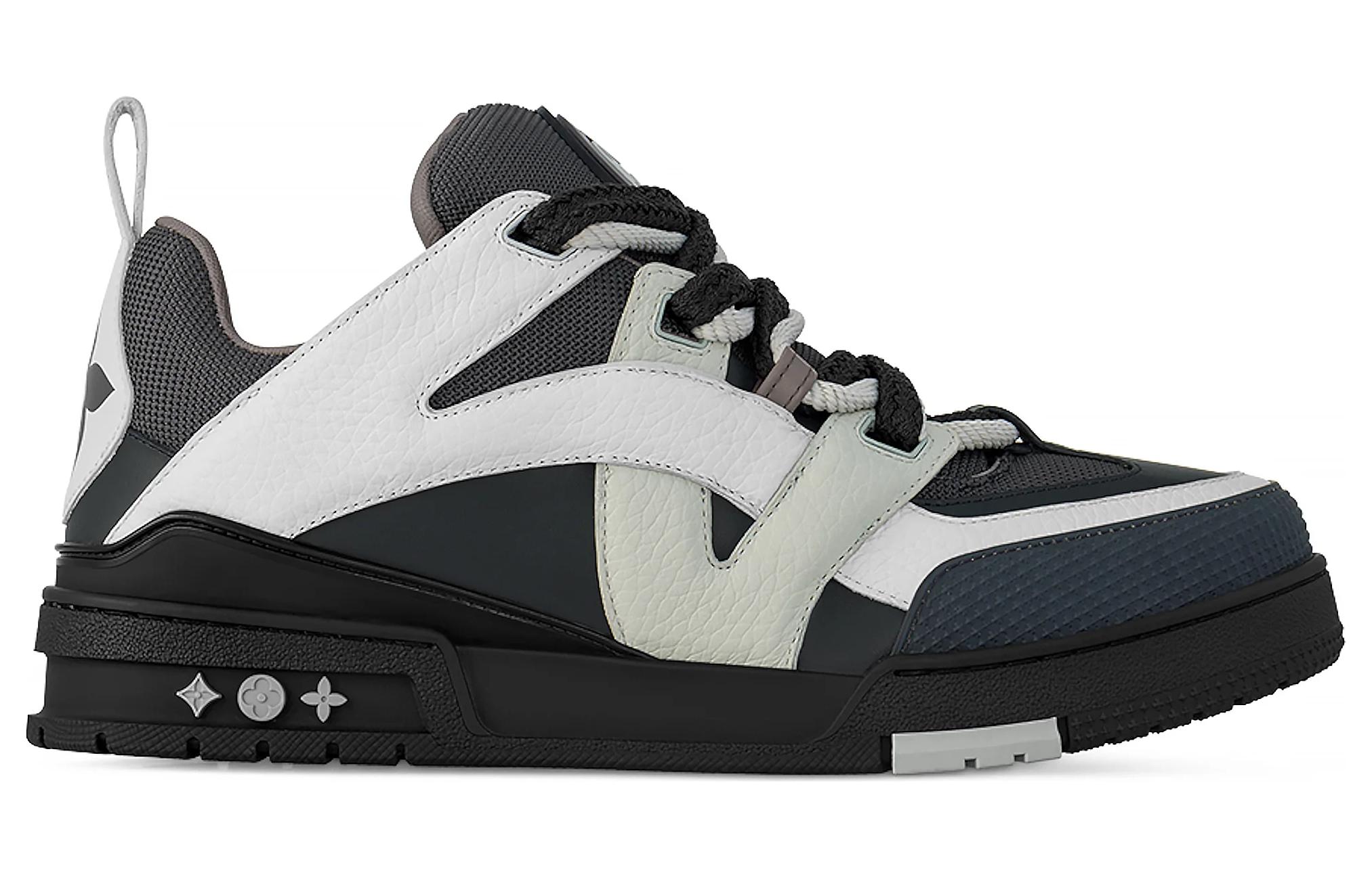 Order 루이비통 브라운화이트 로우탑 레이스업 스니커즈 9PGCO5