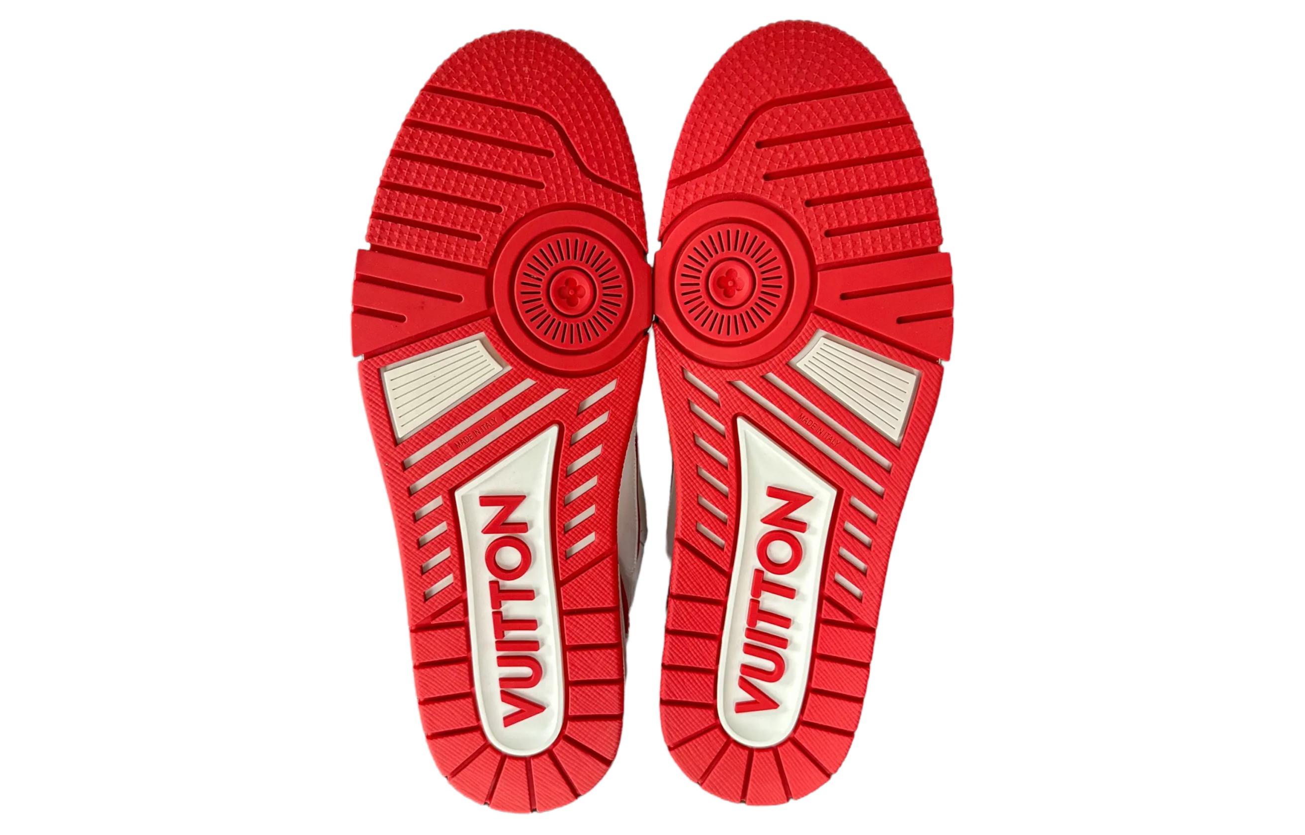 Purchase 路易威登低帮系带休闲鞋 '白红绿' 1AAQ3U