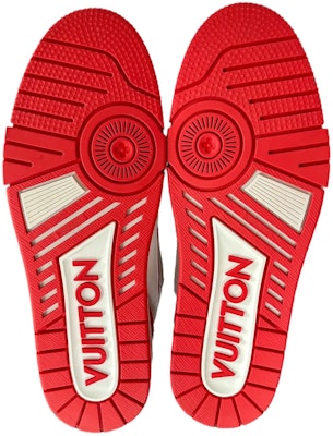 Louis Vuitton Low-Top Lace-Up Sneaker 'White Red Green' 1AAQ3U Purchase Louis Vuitton Low-Top Lace-Up Sneaker 'White Red Green' 1AAQ3U
