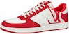 Louis Vuitton Kasut Sneakers Rendah 'Kulit Anak Merah' 1ABFEI