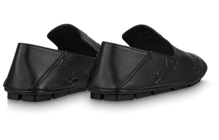 Lookbook Louis Vuitton Kasut Kulit Rendah 'Hitam' 1AAN9J