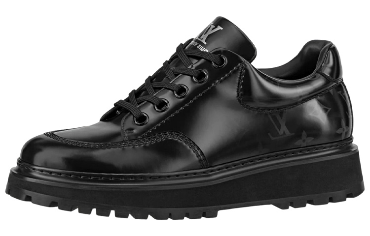 Louis Vuitton Low-Top Sneaker 'Black Leather' 1A8FTJ