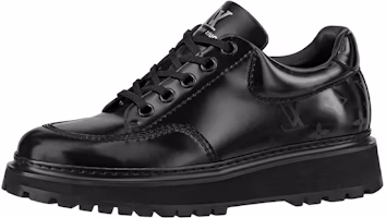 Louis Vuitton Low-Top Sneaker 'Black Leather' 1A8FTJ Louis Vuitton Low-Top Sneaker 'Black Leather' 1A8FTJ