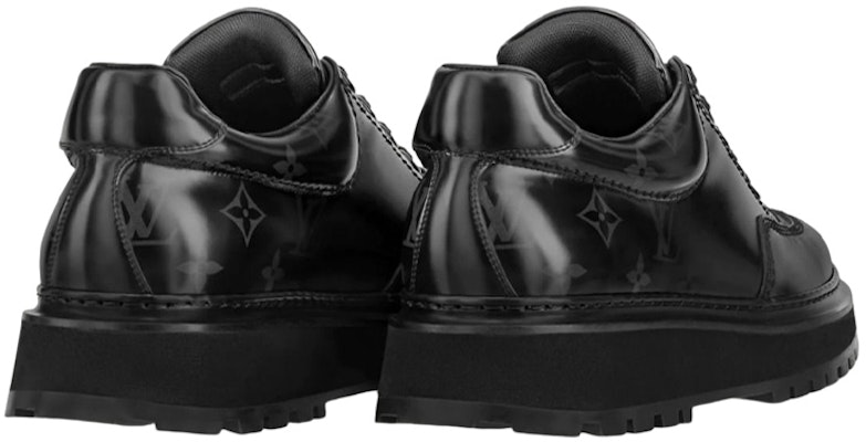 Louis Vuitton Low-Top Sneaker 'Black Leather' 1A8FTJ Shop Louis Vuitton Low-Top Sneaker 'Black Leather' 1A8FTJ