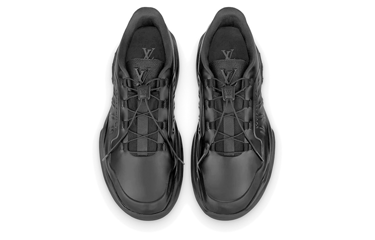 Lookbook Louis Vuitton Sepatu Sneakers Rendah 'Black Samurai' 1A992F