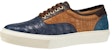 Louis Vuitton Kasut Low-Top 'Biru Coklat' 1A4I89
