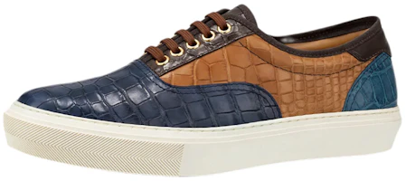 Louis Vuitton Low-Top Sneaker 'Blue Brown' 1A4I89 Louis Vuitton Low-Top Sneaker 'Blue Brown' 1A4I89