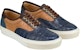 Louis Vuitton Kasut Low-Top 'Biru Coklat' 1A4I89