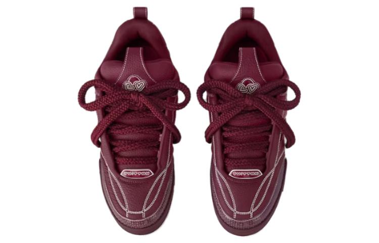 Lookbook Louis Vuitton Lage Sneaker ''Bordeaux Monogram'' 1ABZP2