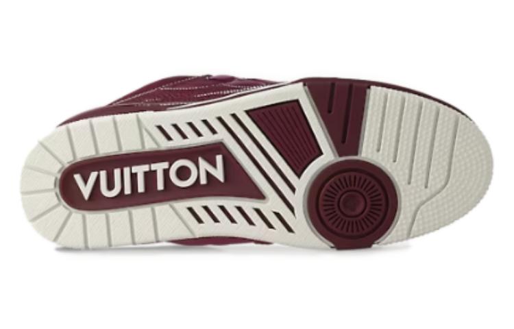 Purchase Louis Vuitton Lage Sneaker ''Bordeaux Monogram'' 1ABZP2