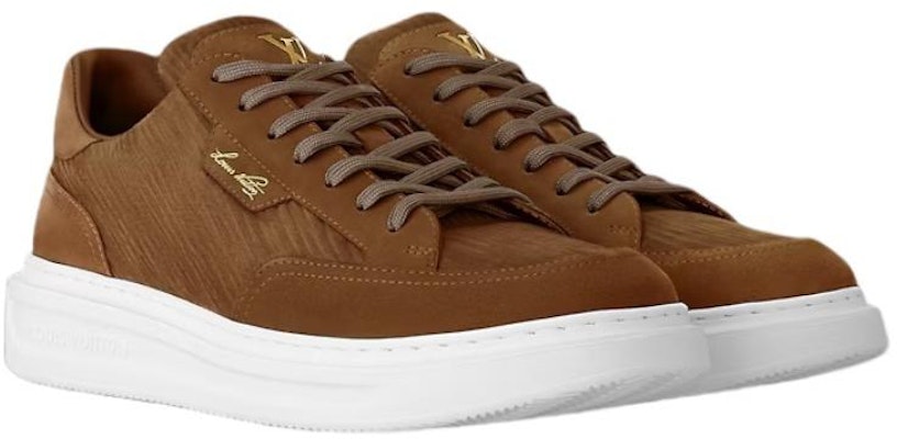 Louis Vuitton Low-Top Sneaker 'Brown Leather' 1AC64A Lookbook Louis Vuitton Low-Top Sneaker 'Brown Leather' 1AC64A