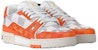 Louis Vuitton Kasut Low-Top 'Orange Comfort Fashion' 1AC56P
