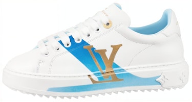 Louis Vuitton Low-Top Sneaker 'White Blue' 1A95C6 Louis Vuitton Low-Top Sneaker 'White Blue' 1A95C6