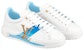 Louis Vuitton Low-Top Sneaker 'Putih Biru' 1A95C6