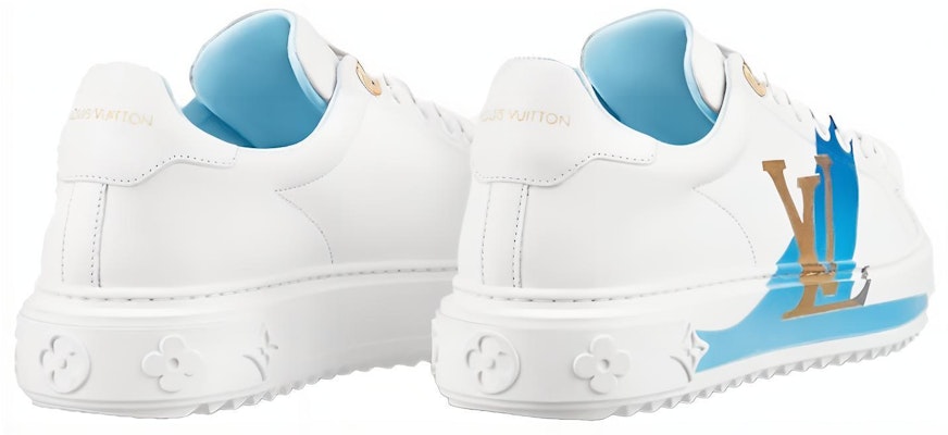 Louis Vuitton Low-Top Sneaker 'White Blue' 1A95C6 Shop Louis Vuitton Low-Top Sneaker 'White Blue' 1A95C6