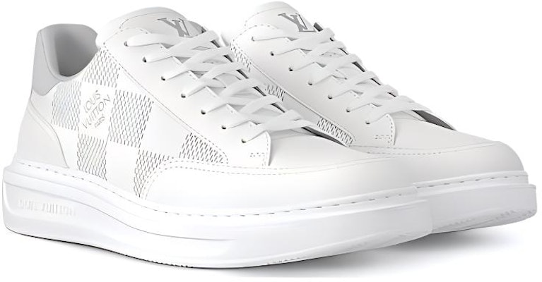 Louis Vuitton Low-Top Sneaker 'White Grey' 1ACEYQ Lookbook Louis Vuitton Low-Top Sneaker 'White Grey' 1ACEYQ