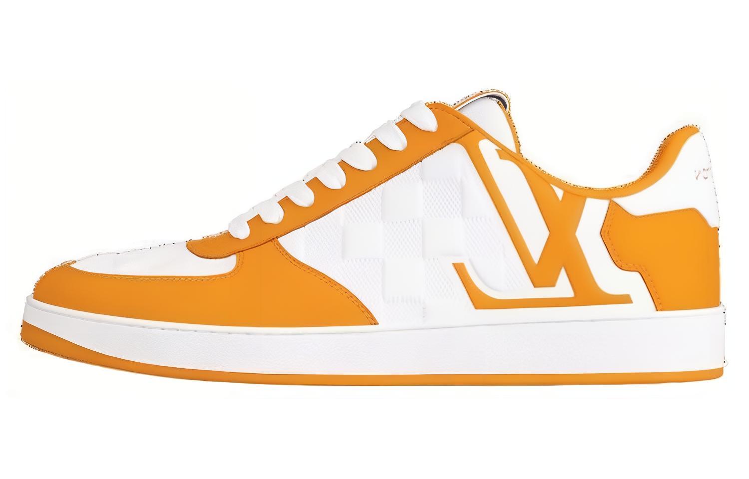 Louis Vuitton Low-Top Sneaker 'Yellow Suede' 1ACDX5