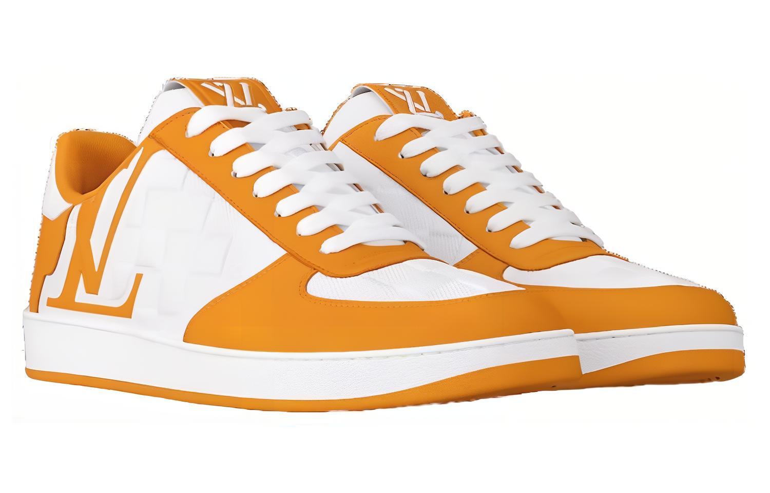 LV Low-Top Sneaker 'Yellow Suede' 圖 2