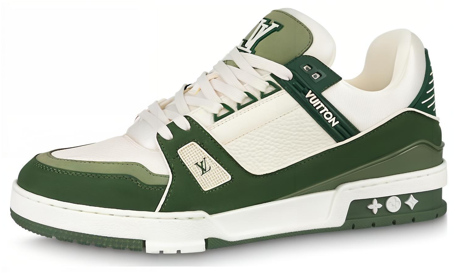 louis-vuitton-low-top-green-comfortable-all-match-1-ablvv