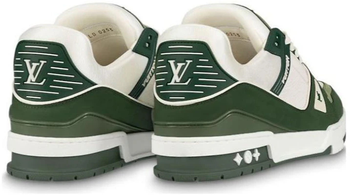 LOUIS VUITTON 牛皮 舒適百搭 低筒 板鞋 男款 綠色 Order LOUIS VUITTON 牛皮 舒適百搭 低筒 板鞋 男款 綠色