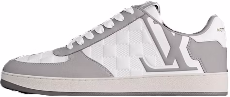 Louis Vuitton LV Rivoli Sneaker 'White Grey' 1ACDWO Louis Vuitton LV Rivoli Sneaker 'White Grey' 1ACDWO