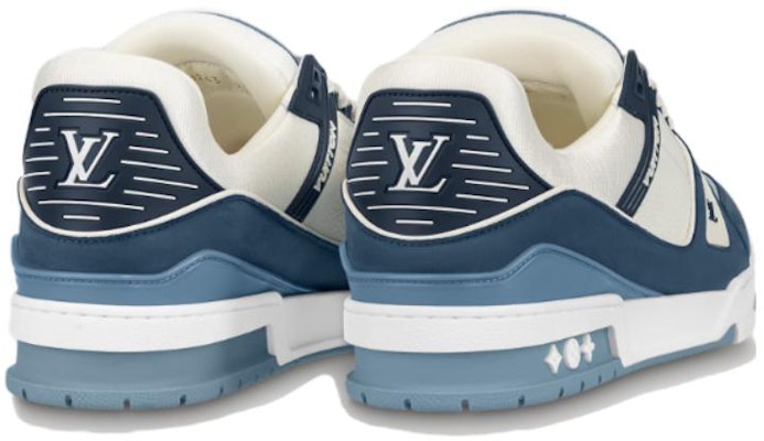 Louis Vuitton LV Sneakers 'Putih Biru' 1ABLUP Lookbook Louis Vuitton LV Sneakers 'Putih Biru' 1ABLUP