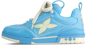 Louis Vuitton Low Top 'Simple Match Blue Leather' 1ACEAQ Louis Vuitton Low Top 'Simple Match Blue Leather' 1ACEAQ