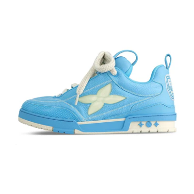 LV Low Top 'Simple Match Blue Leather'